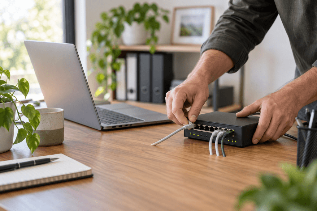Illustrative hosting infrastructure